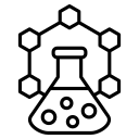 Custom Castile soap formulation with ingredients, beakers, and lab setup